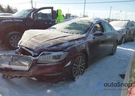 2017 Lincoln Mkz Select из США, поврежденный, VIN 3LN6L5D96HR641717